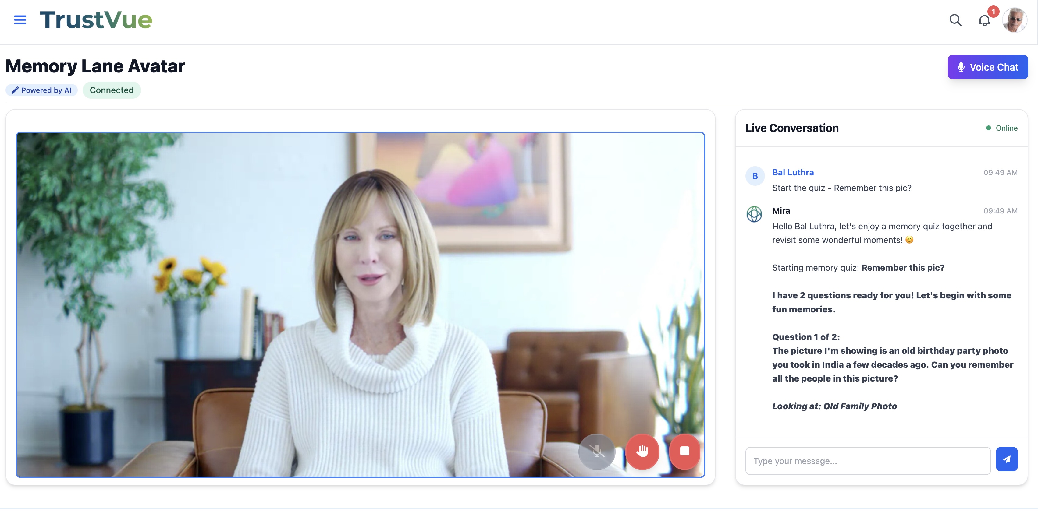 Memory Lane Screenshot